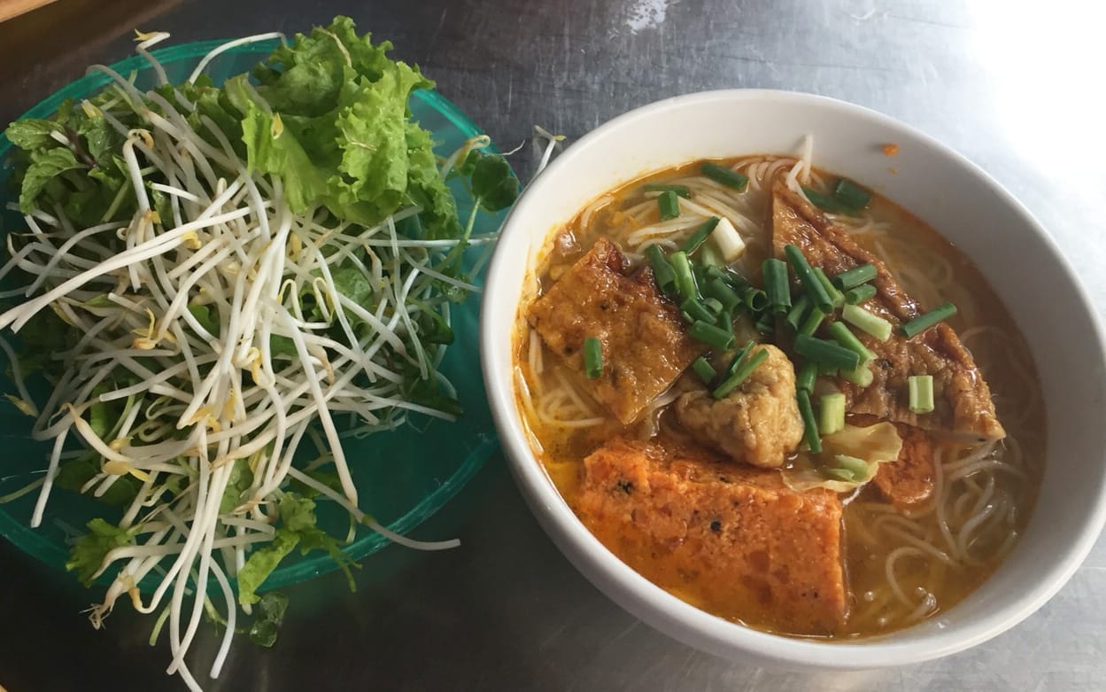 bún chả cá ngon Đà Nẵng