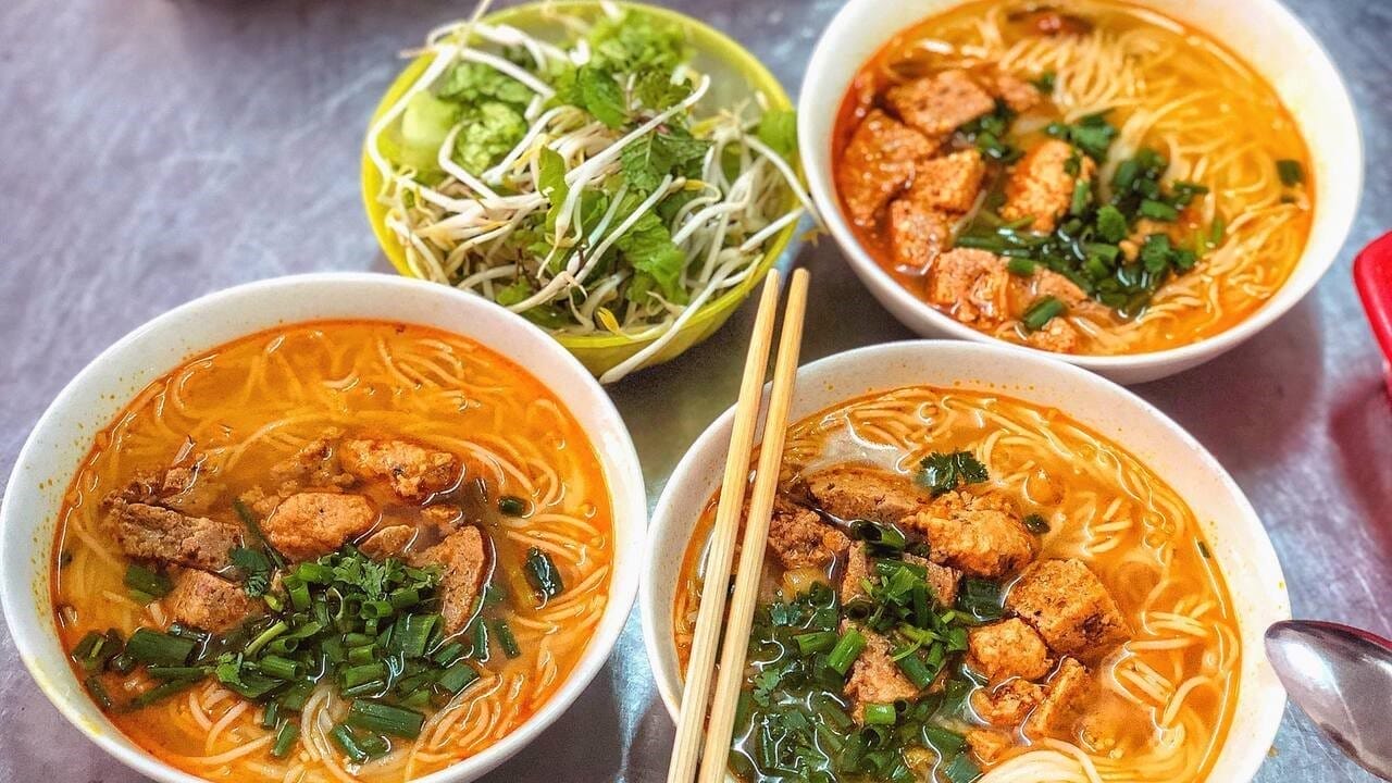 bún chả cá ngon Đà Nẵng