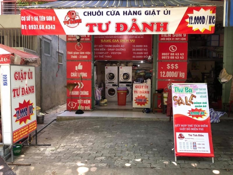 Tiệm giặt ủi Đà Nẵng