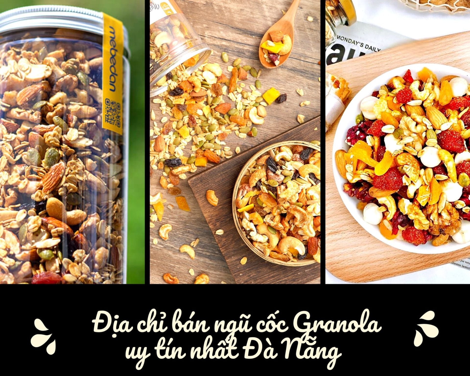 Địa chỉ bán ngũ cốc Granola uy tín nhất Đà Nẵng và cách ăn giảm cân