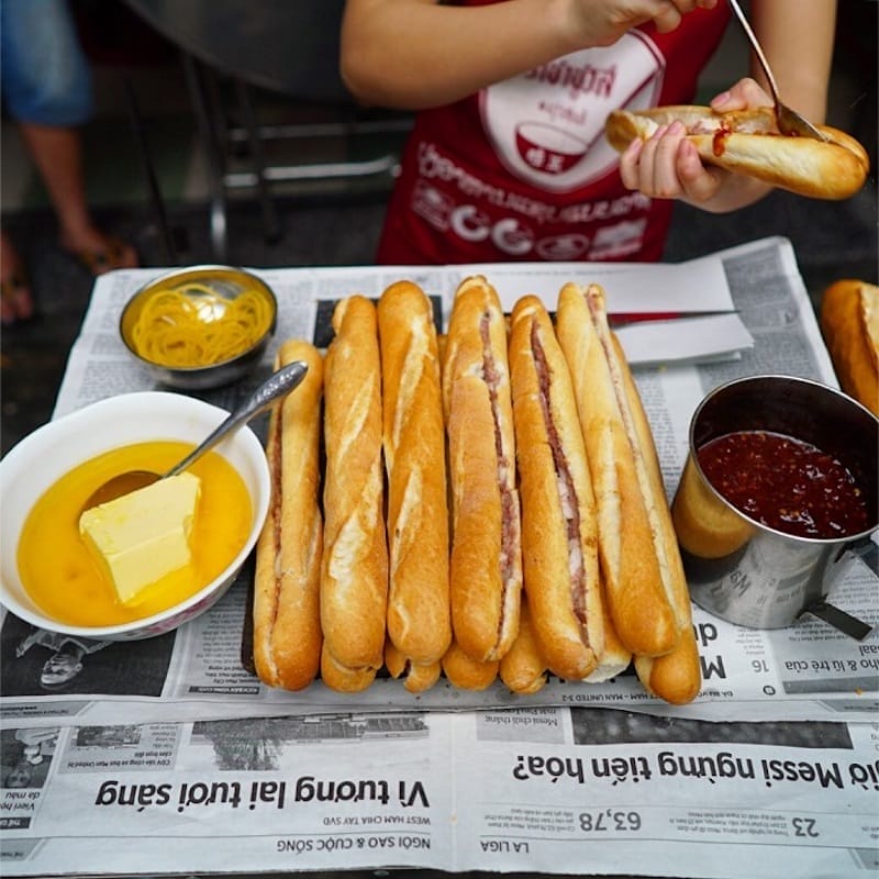 bánh mì que Đà Nẵng