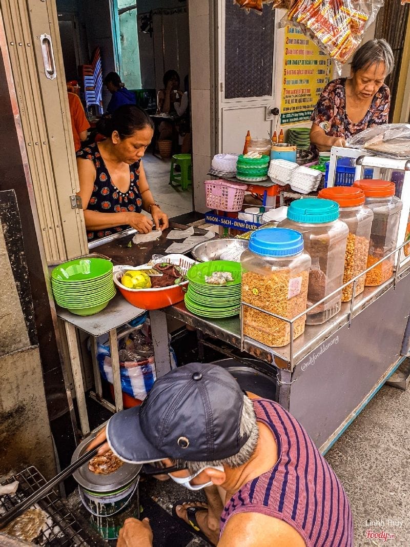 bánh tráng kẹp Đà Nẵng