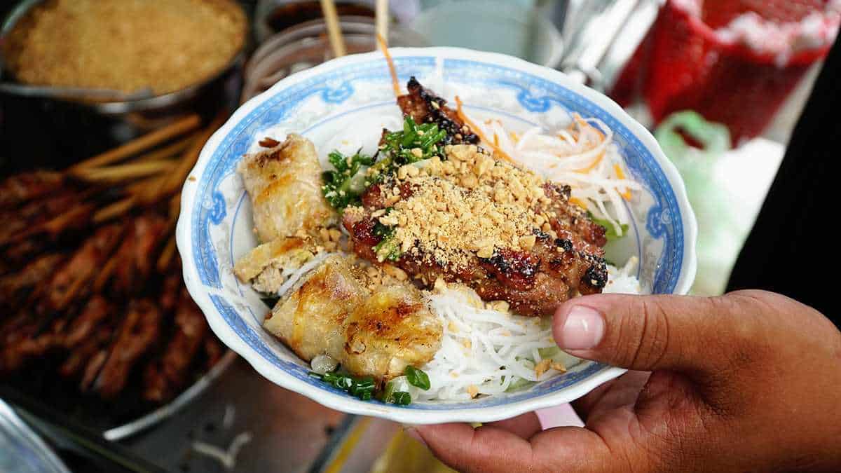 bún thịt nướng Đà Nẵng