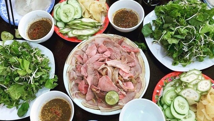 quán bê thui cầu mống ở đà nẵng