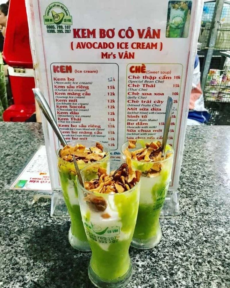 kem bơ đà nẵng