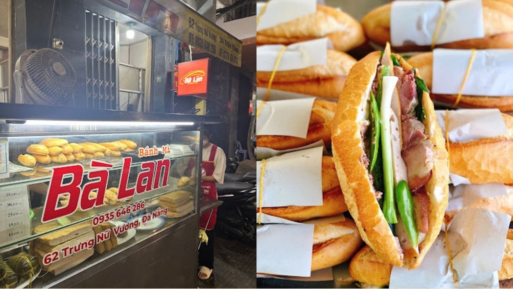 tiệm bánh mì đà nẵng