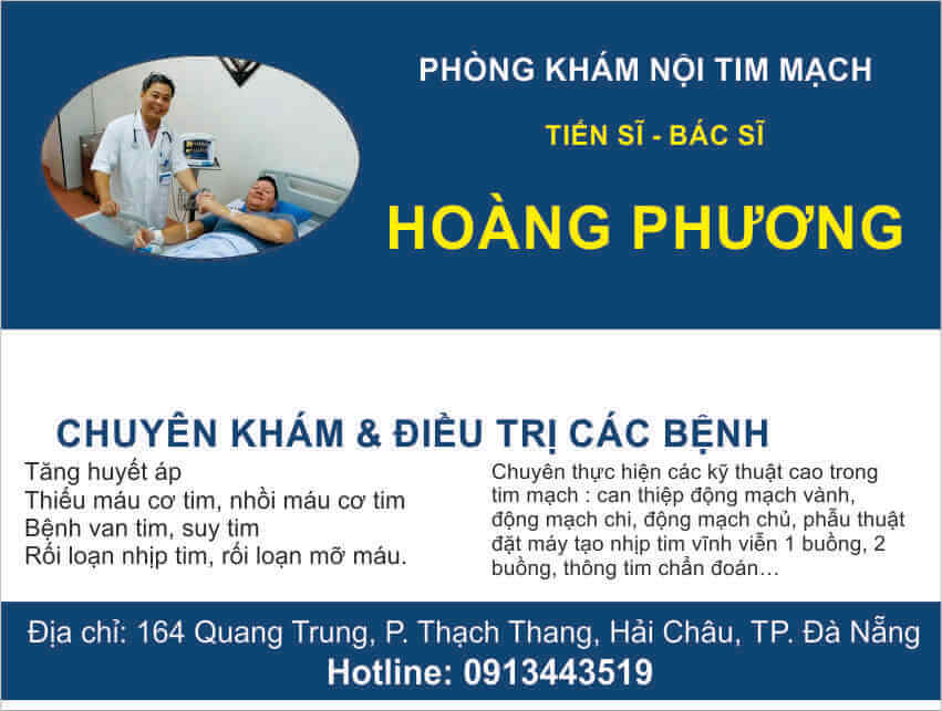 Phòng khám tim mạch tại đà nẵng