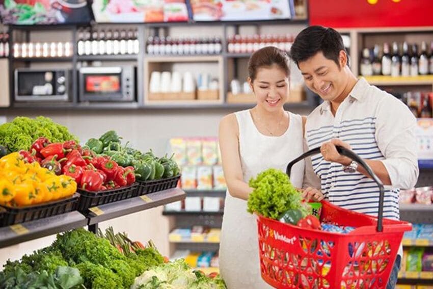 Chuỗi siêu thị, cửa hàng rau sạch Winmart & Winmart+