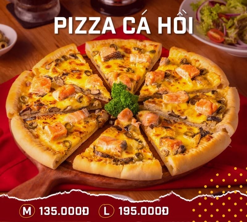 thương hiệu pizza nổi tiếng Đà Nẵng