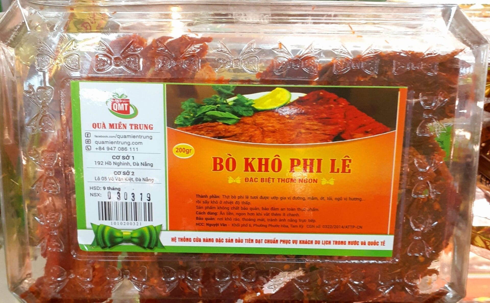 Bò khô Đà Nẵng