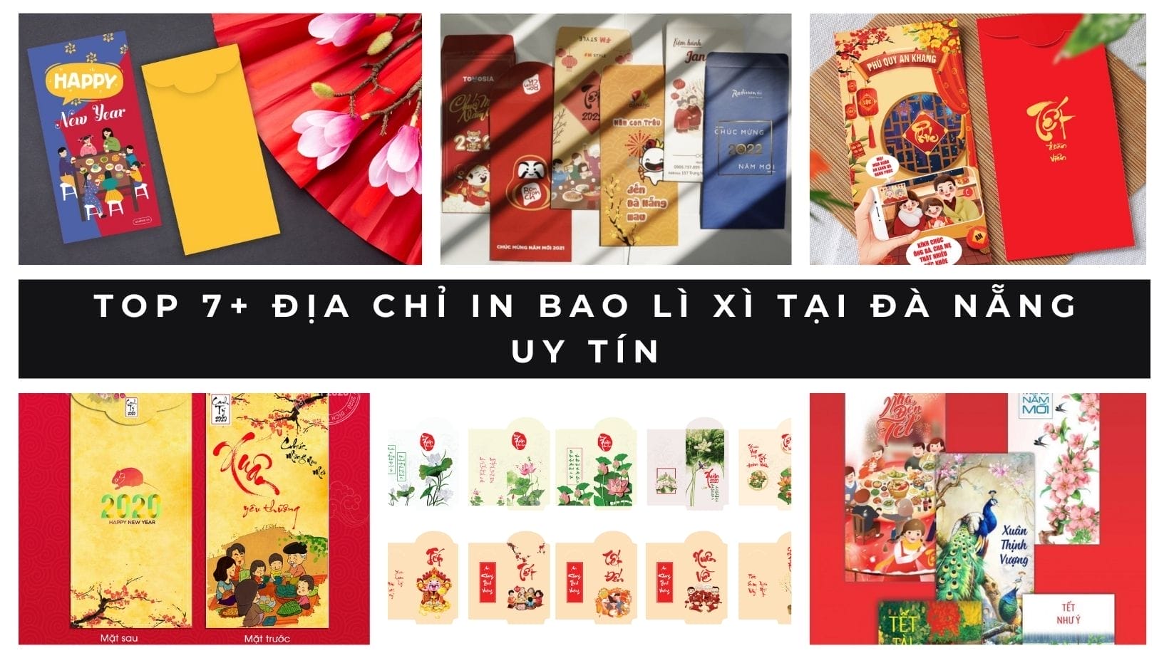 Top 7+ địa chỉ in bao lì xì tại Đà Nẵng uy tín