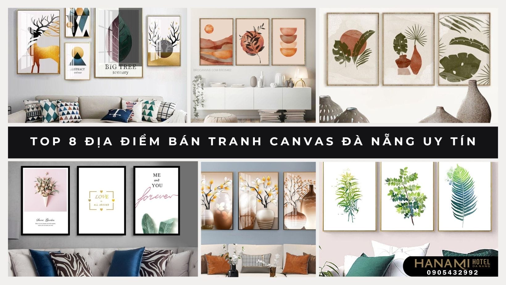 Top 8 Địa Điểm Bán Tranh Canvas Đà Nẵng Uy Tín