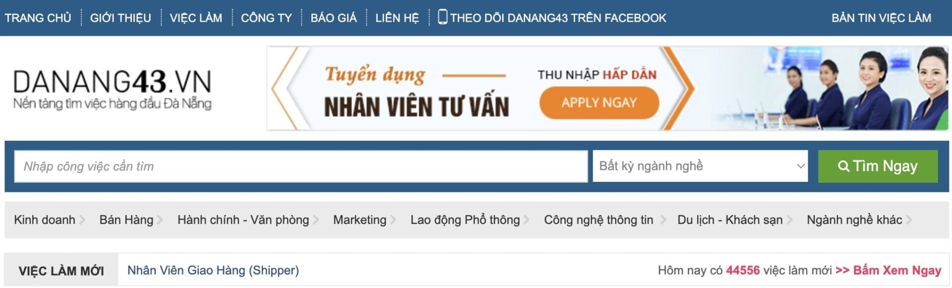 trung tâm giới thiệu việc làm Đà Nẵng