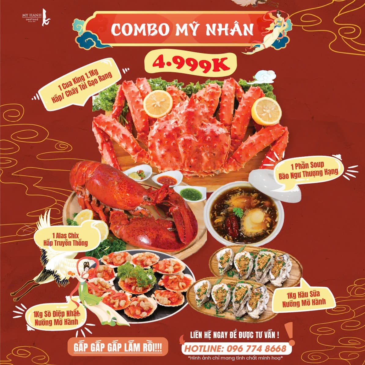 Đánh giá nhà hàng My Hanh Seafood – 03 – 05 Võ Nguyên Giáp