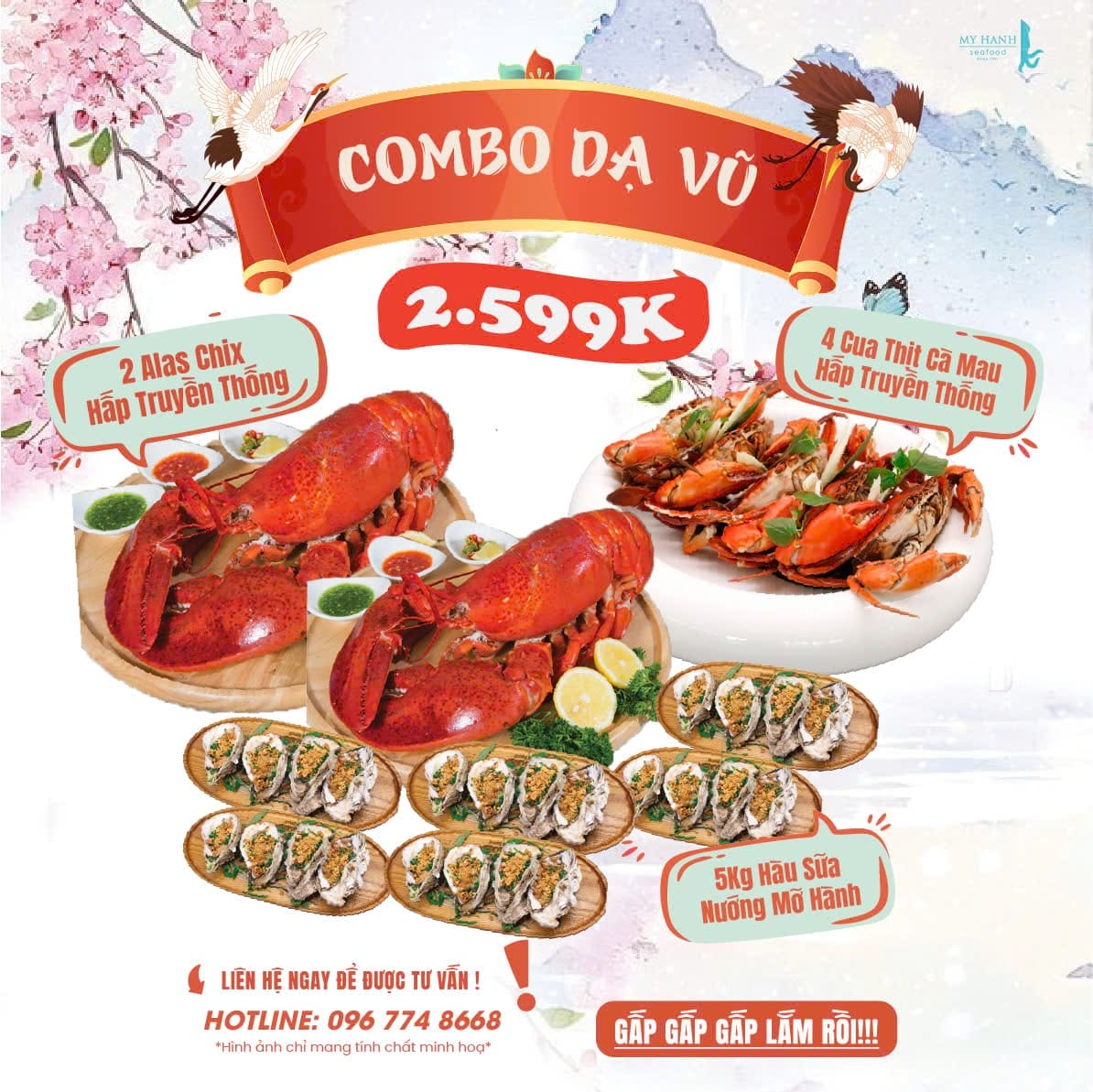 Đánh giá nhà hàng My Hanh Seafood – 03 – 05 Võ Nguyên Giáp