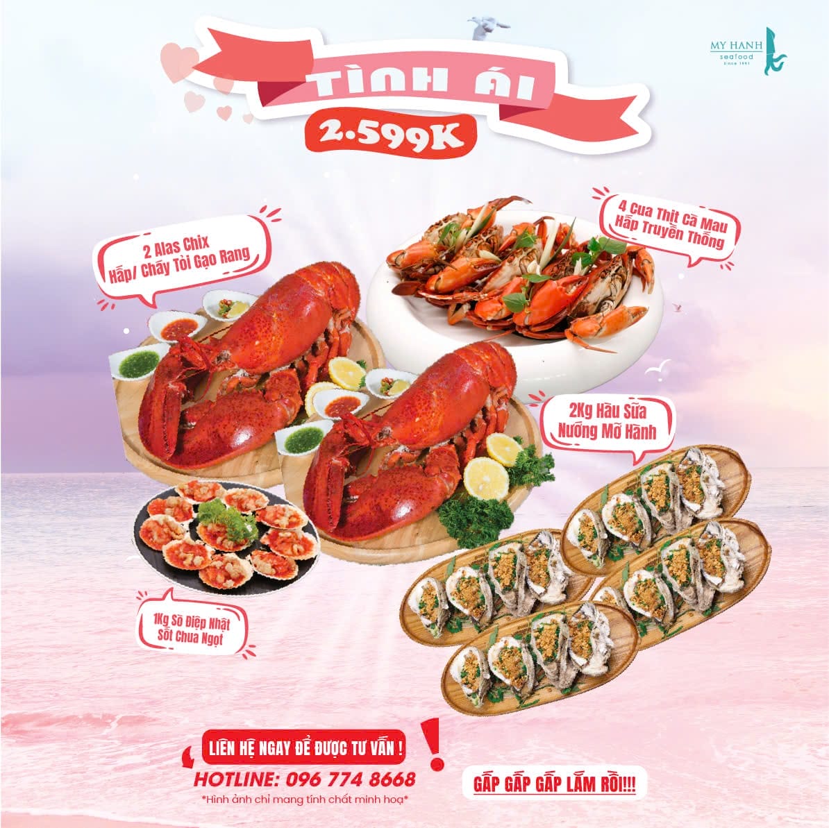 Đánh giá nhà hàng My Hanh Seafood – 03 – 05 Võ Nguyên Giáp