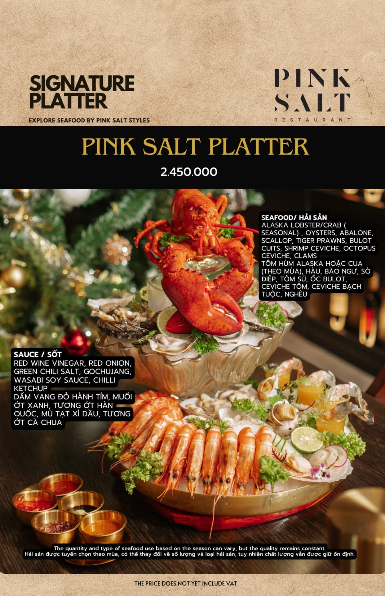 Đánh giá Pink Salt Restaurant – 79 Hà Bổng Đà Nẵng