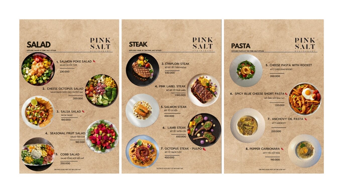 Đánh giá Pink Salt Restaurant – 79 Hà Bổng Đà Nẵng