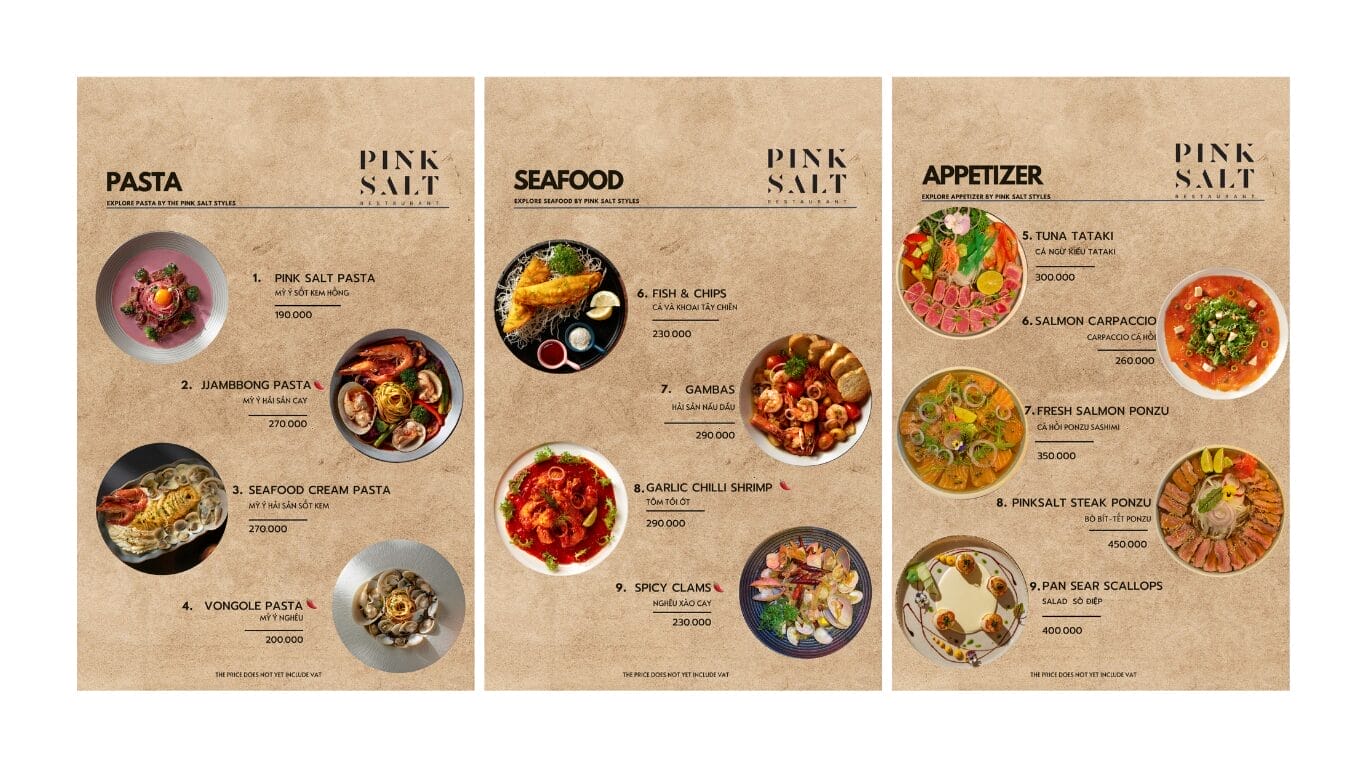 Đánh giá Pink Salt Restaurant – 79 Hà Bổng Đà Nẵng