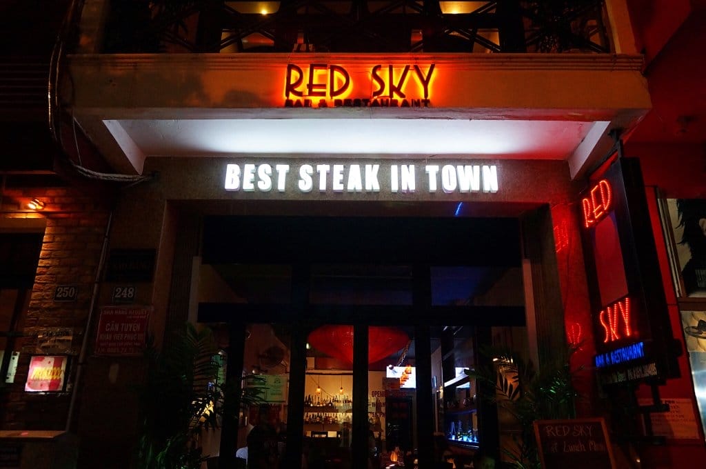 Đánh giá Red Sky Steakhouse – 248 Trần Phú, Đà Nẵng