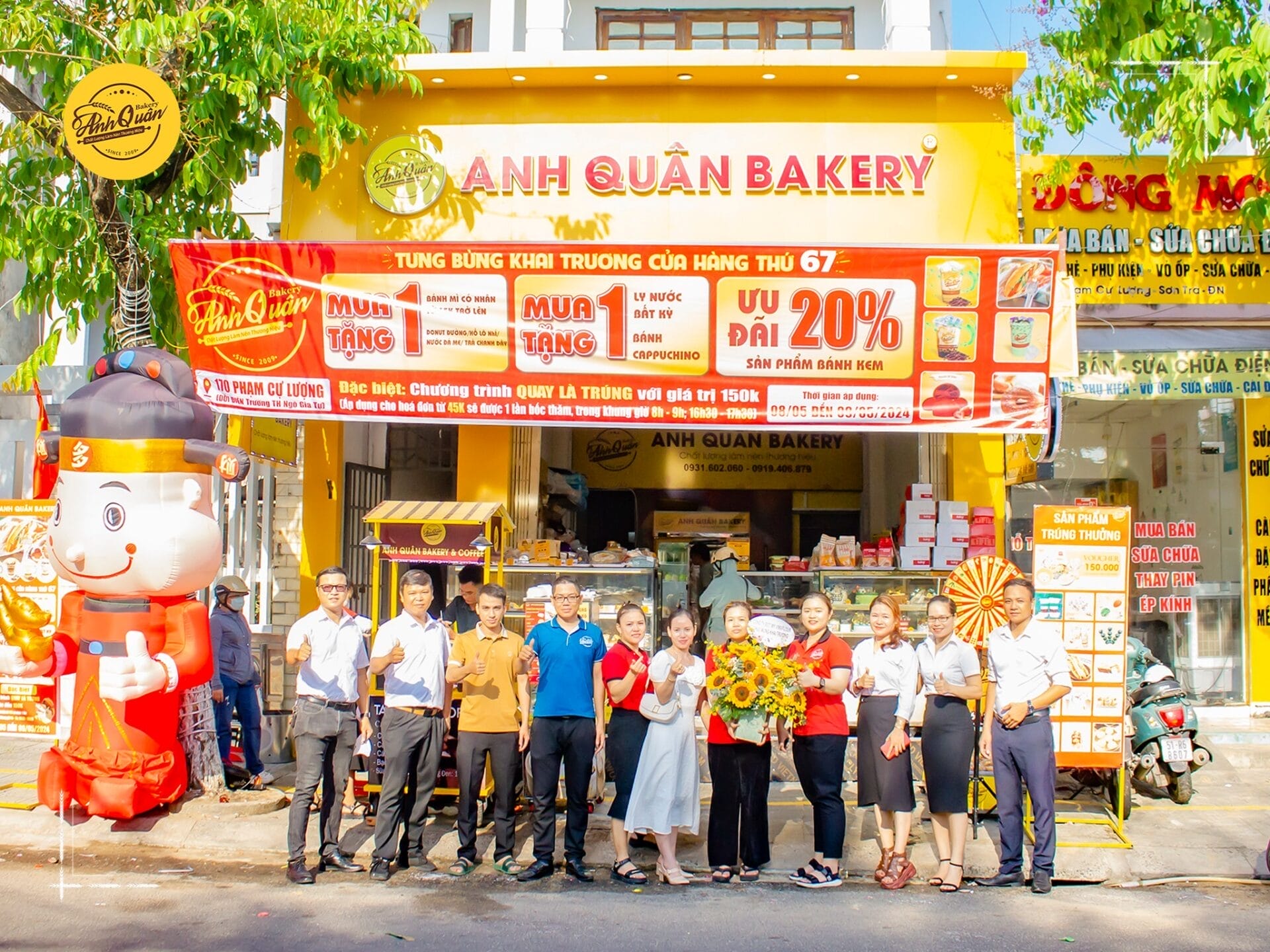 Đánh giá Anh Quân Bakery – Phú Hòa 1, Hòa Nhơn, Hòa Vang, TP Đà Nẵng