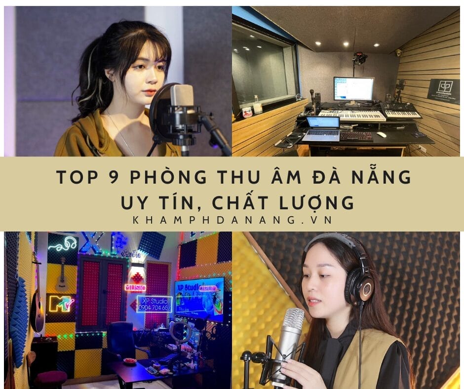 Top 9 phòng thu âm Đà Nẵng uy tín, chất lượng