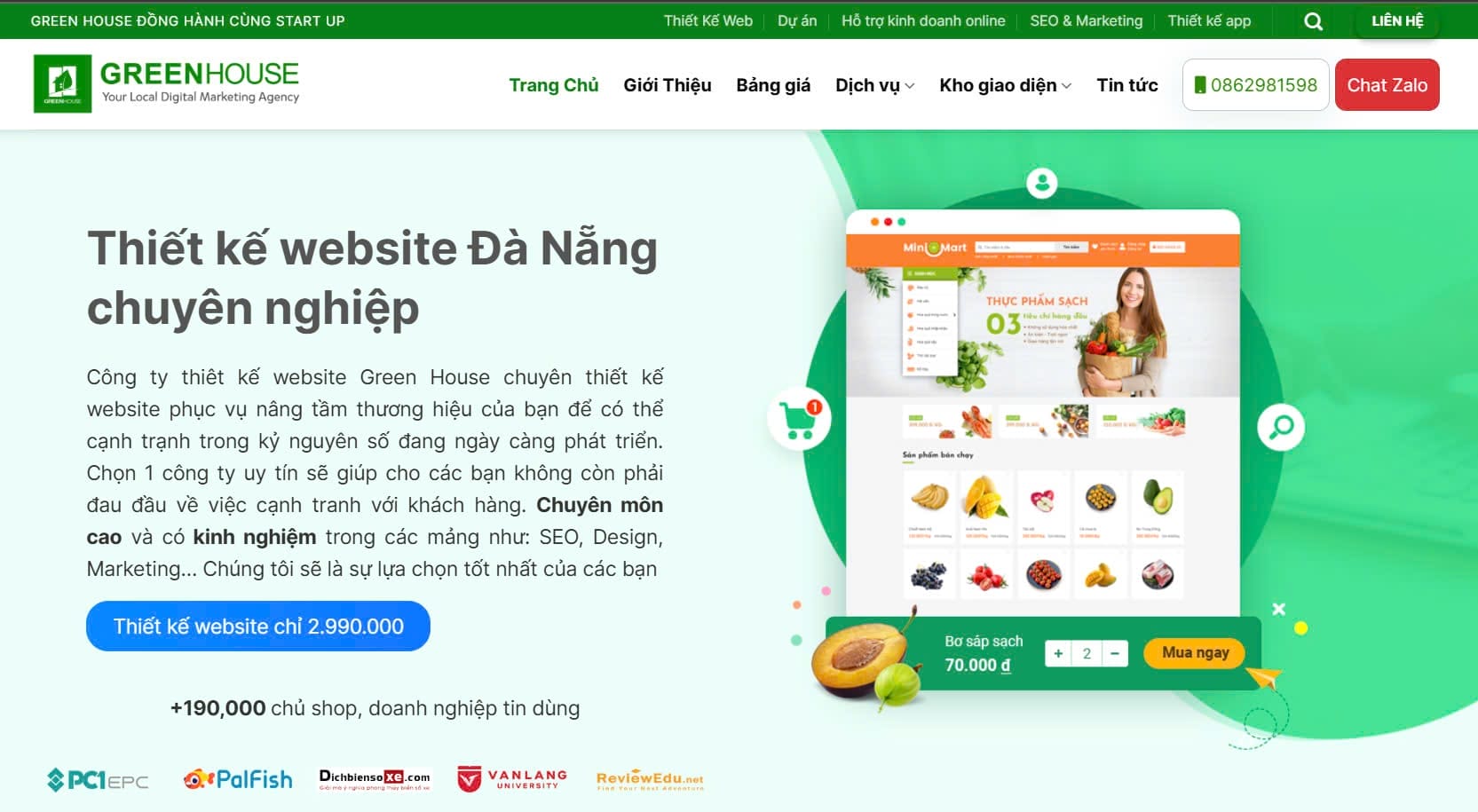 thiết kế website tại Đà Nẵng