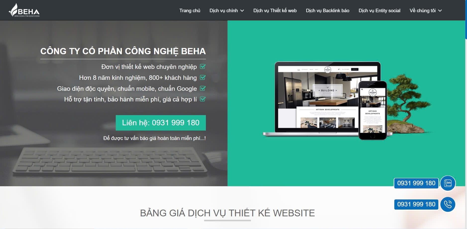 thiết kế website tại Đà Nẵng