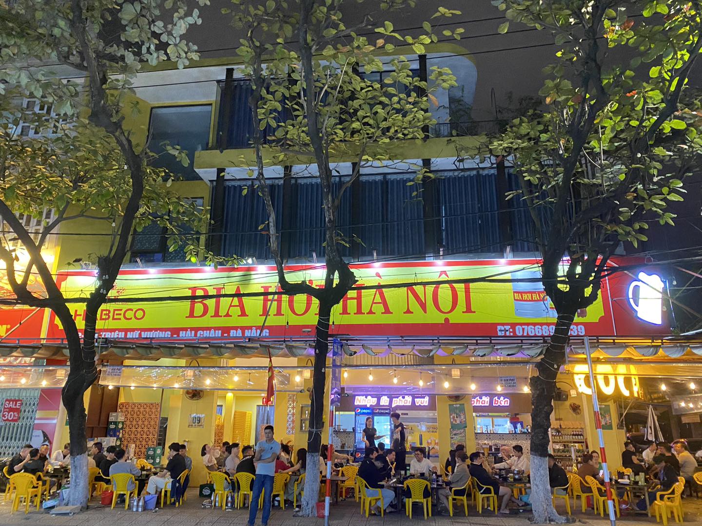 bia hoi goc pho