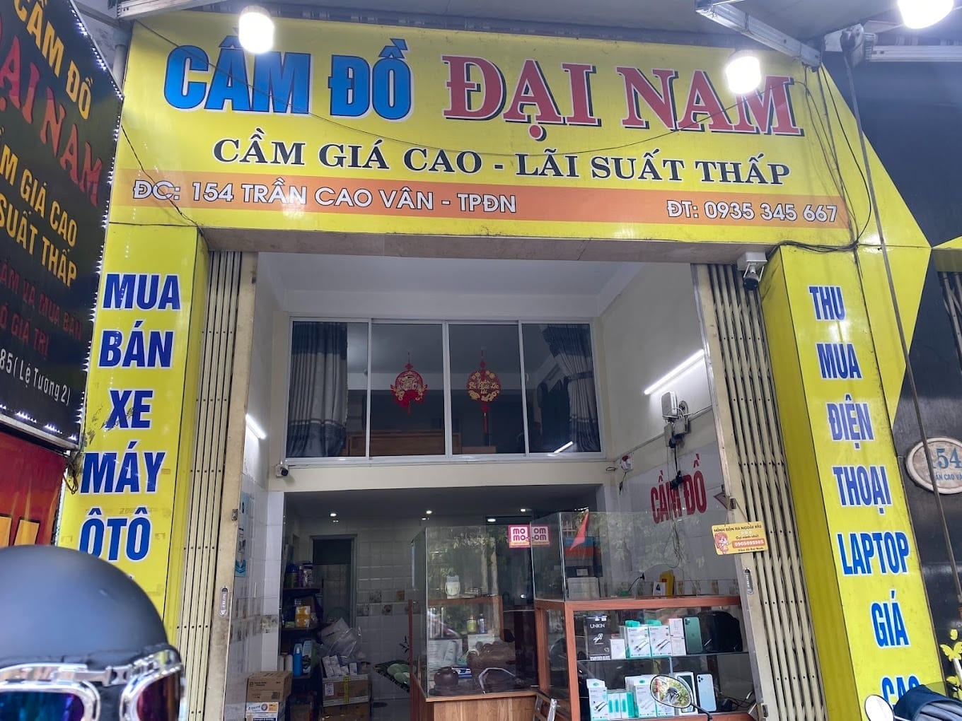 Tiệm cầm đồ ở Đà Nẵng