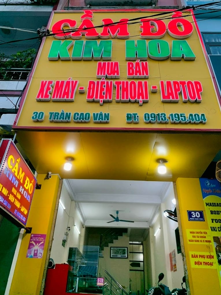Tiệm cầm đồ ở Đà Nẵng