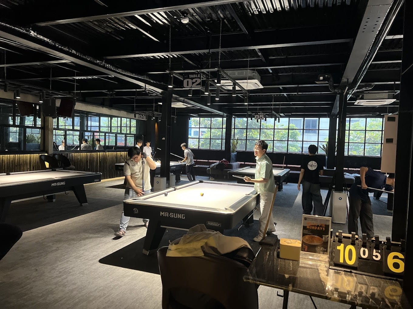 hybrid pool lounge