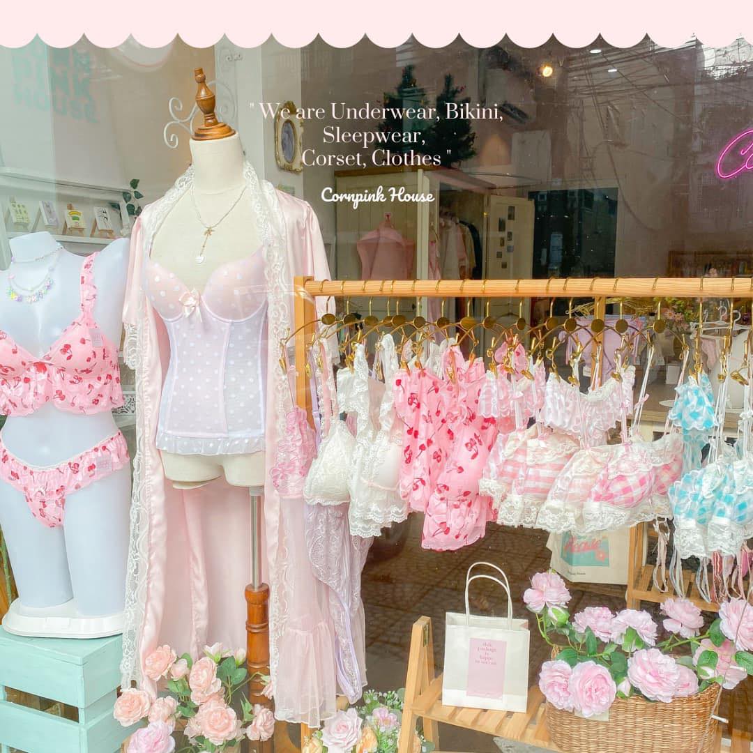 cornpink house lingerie underwear bikini