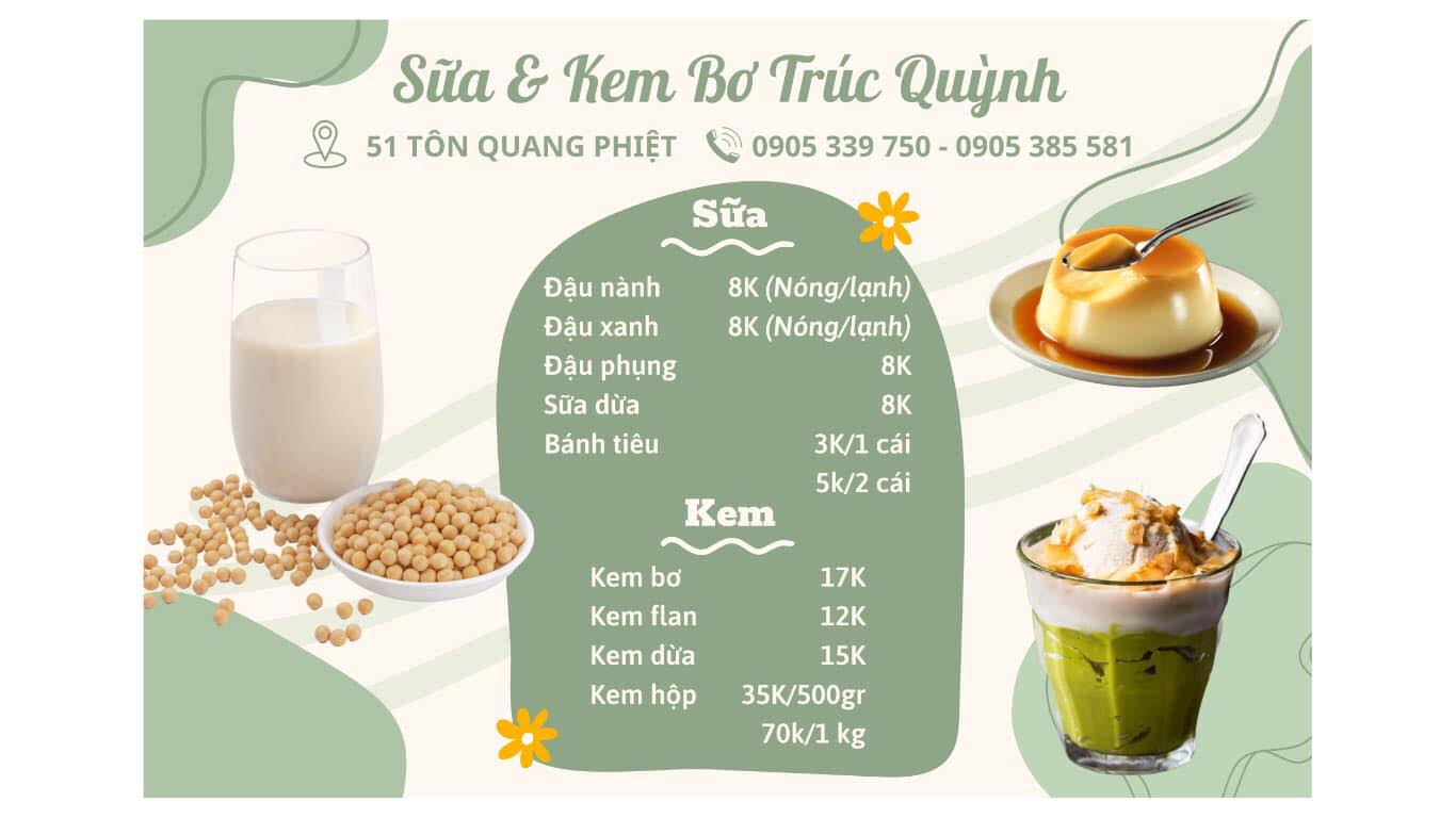 kem bo truc quynh