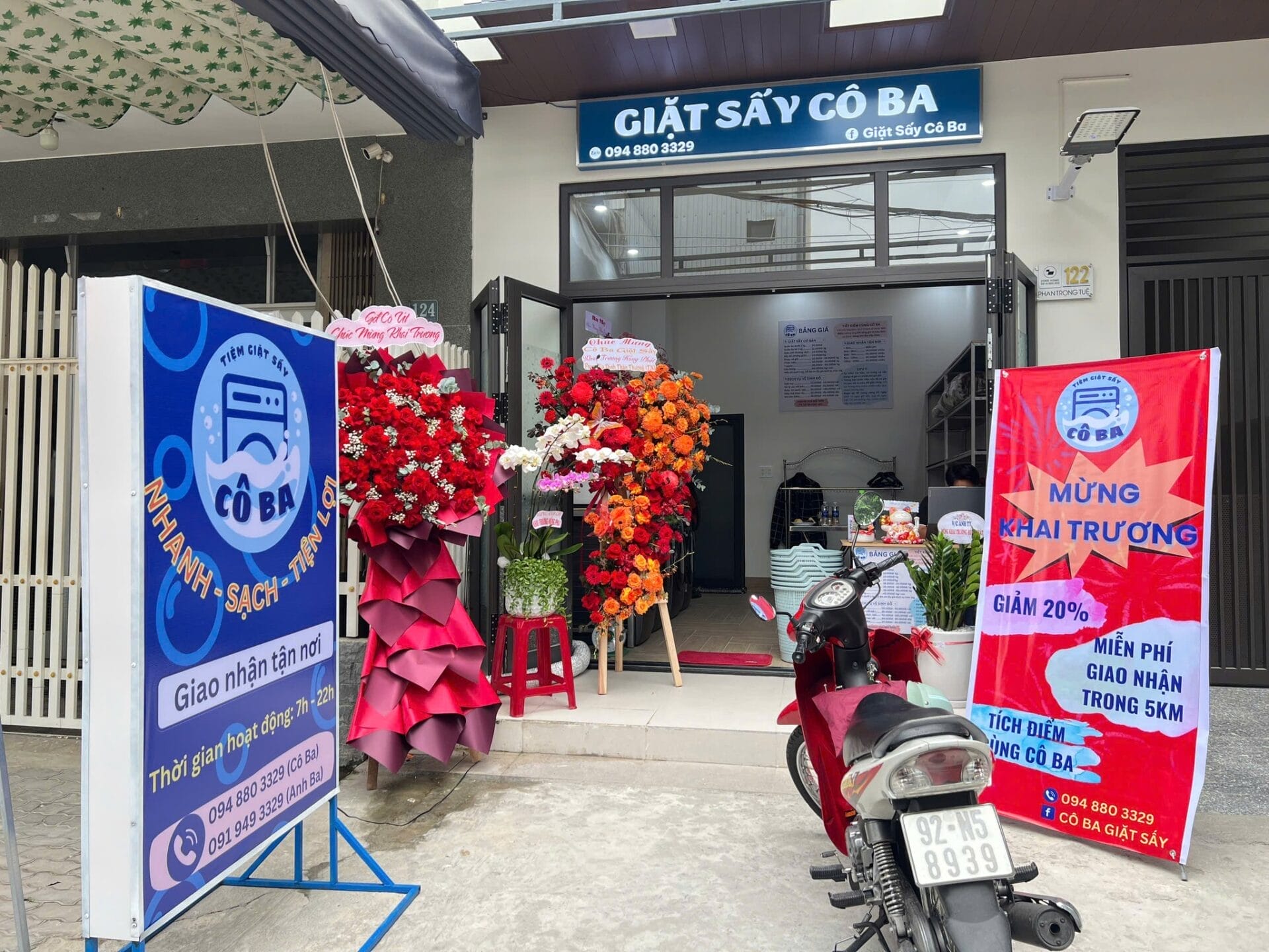 tiem giat say co ba