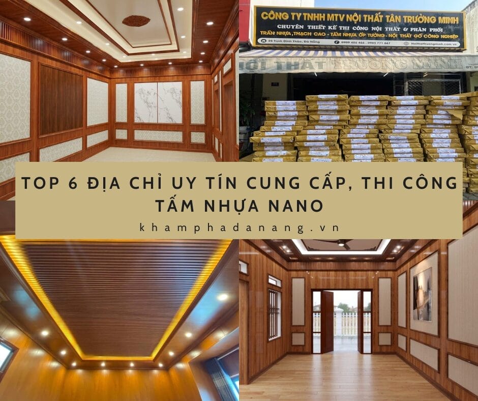 Top 6 địa chỉ uy tín cung cấp, thi công tấm nhựa nano