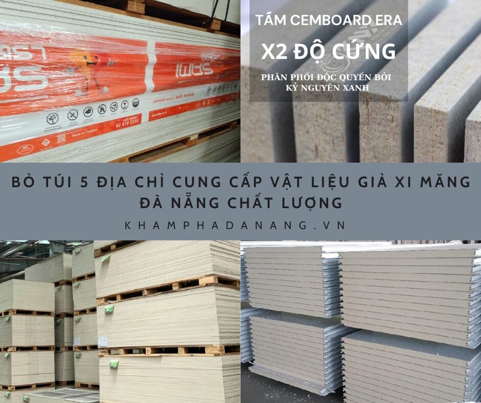 Bỏ túi 5 địa chỉ cung cấp vật liệu giả xi măng Đà Nẵng chất lượng