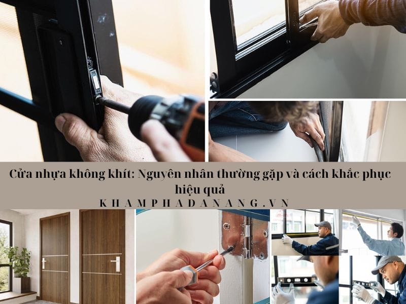 Cửa nhựa không khít: Nguyên nhân thường gặp và cách khắc phục hiệu quả