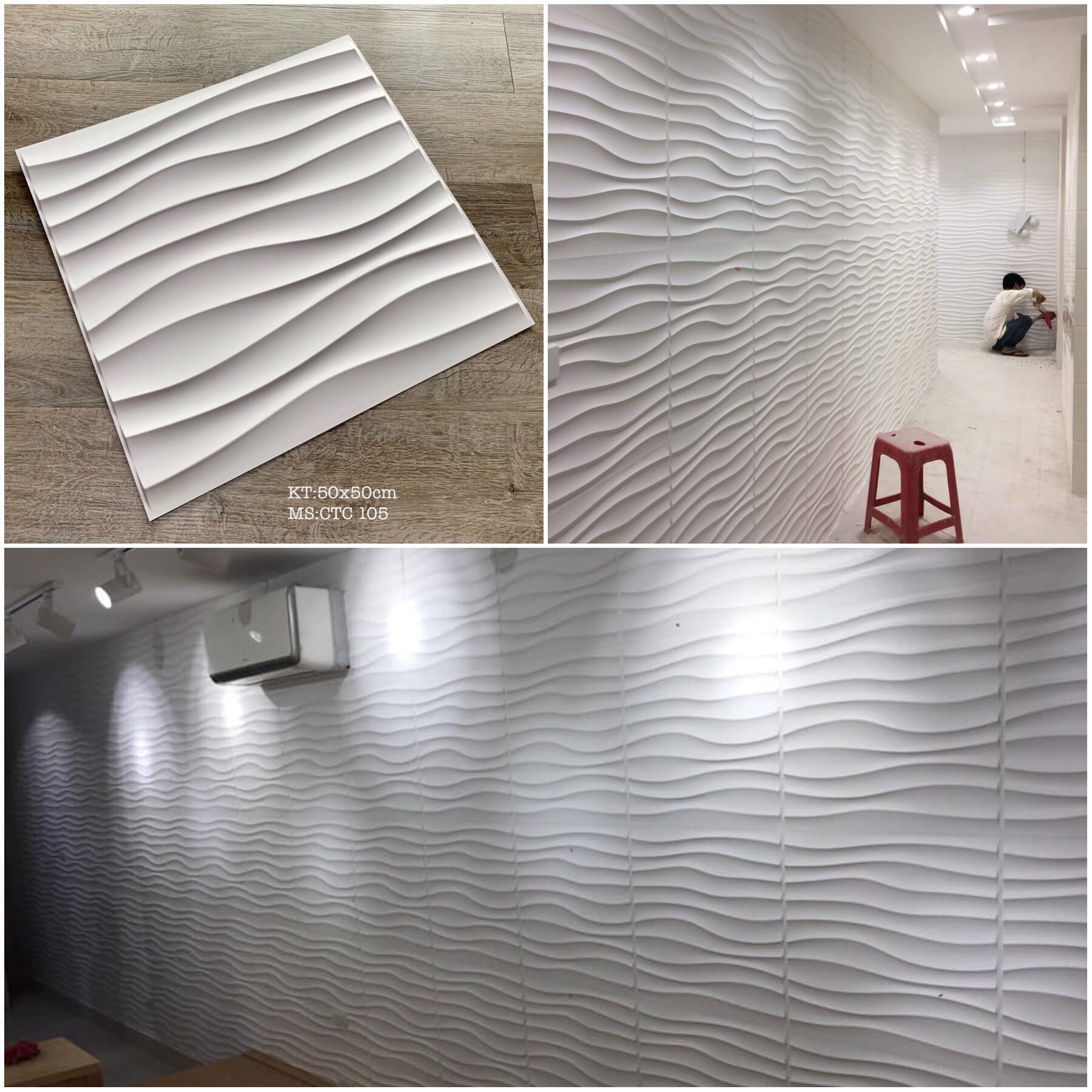Ưu điểm vượt trội của tấm ốp tường 3D