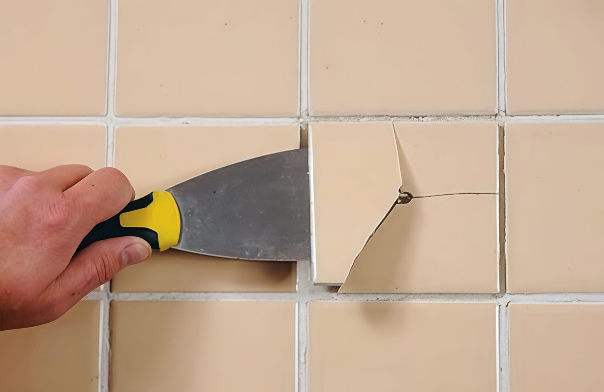 tấm ốp tường bị nứt