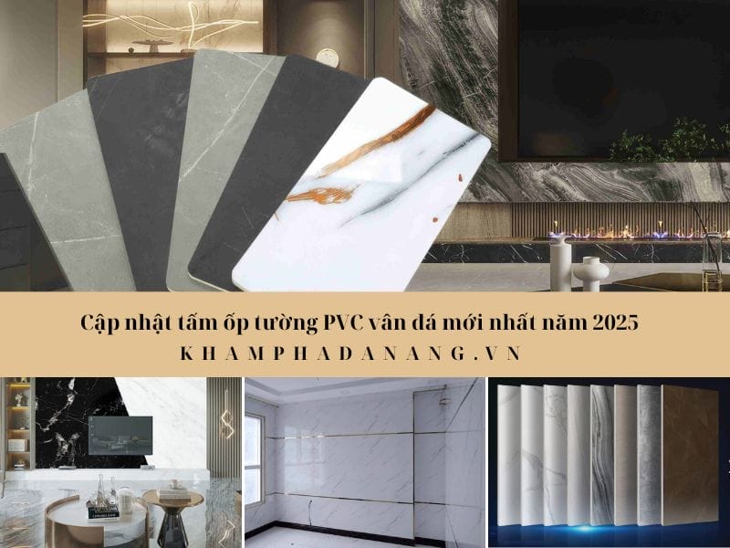 Cập nhật tấm ốp tường PVC vân đá mới nhất năm 2025